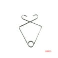thumbnail image 1 of 100pcs Drop Ceiling Hook Clips Fish Shape Metal Hook T-Bar Grid Wire Suspended Ceiling Hanger, 1 of 1