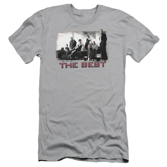 Ncis The Best Adult 30/1 T-Shirt Silver