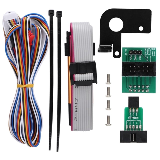 Riwesomey Accesorios de impresora 3D BL-TOUCH para CR-10/Ender-3 placa adaptadora con soporte Herramientas y ferretería Riwesomey TO003742-00