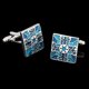 thumbnail image 2 of Gemelos de Tono Plateado Yuyangstore Mancuernas para hombre, 2 of 7