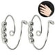 thumbnail image 2 of Anillo de ansiedad ajustable para mujer, 2 uds., con cuentas, anillo para aliviar el estrés, anillo giratorio, anillo de meditación, 2 of 8