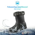 thumbnail image 2 of Comfy Moda Bottes de Neige d'Hiver pour Femmes en Cuir Imperméable avec Semelle Antidérapante ALASKA, 2 of 7