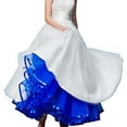 thumbnail image 2 of EHRWE Skirts For Women Boneless A Hem Wedding Dress Long Petticoat Tutu Skirt For Party, 2 of 3