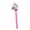 A004- Pink, variant on Kids Inflatable Stick Toys, Inflatable Horse Stick, Kids Birthday Party Favor, Horse Party Decorations, 1Pc Yellow 38X6 in Kids Pretend Play Stick for Indoor and Outdoor