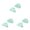 Green, variant on Seam Guide for Sewing Machine 1PC, Multifunctional Polygonal Hemmer Guide with Measurement Scale, Universal Sewing Accessories for Quilting, Crafting and Dressmaking, Sewing Machine Parts
