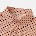 thumbnail image 5 of Fashion Business Shirts for Mens Plus Size Shirt Beach Shirt Hawaiian Casual Polka Shirt Lapel Short Sleeve Shirt Top Blouse 50% off, 5 of 9