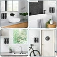 thumbnail image 7 of Dingrich 3 Chamber Shower Soap Dispenser, 400ml Large Capacity Shampoo and Conditioner Dispenser, Wall Mounted No Drill Shower Pump Dispenser for Shower Room, Bathroom, Hotel - Black, 7 of 7