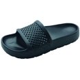 thumbnail image 1 of Women’s Open Toe Waterproof Slip-on Slide Sandals | Breathable Upper | EVA Material & Odor Resistant Footbed with Arch Support | Flexible & Lightweight Synthetic Midsole, 1 of 6