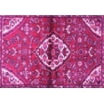 thumbnail image 1 of Ahgly Company Indoor Rectangle Medallion Pink Traditional Area Rugs, 7' x 9', 1 of 4