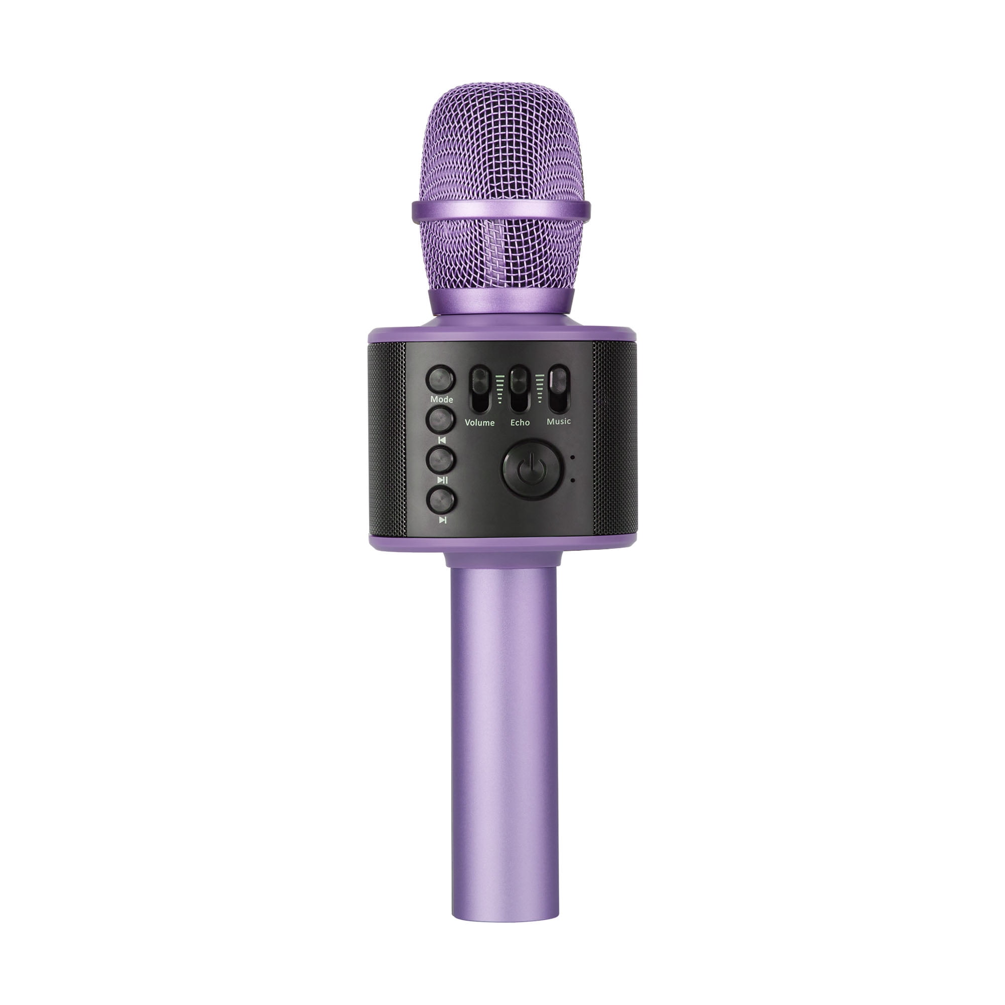 Core Innovations Wireless Bluetooth Karaoke Microphone with Builtin