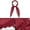 Dark Red, variant on INSPIRE CHIC Women's Solid Color Rhombus Skinny Long Neckerchief