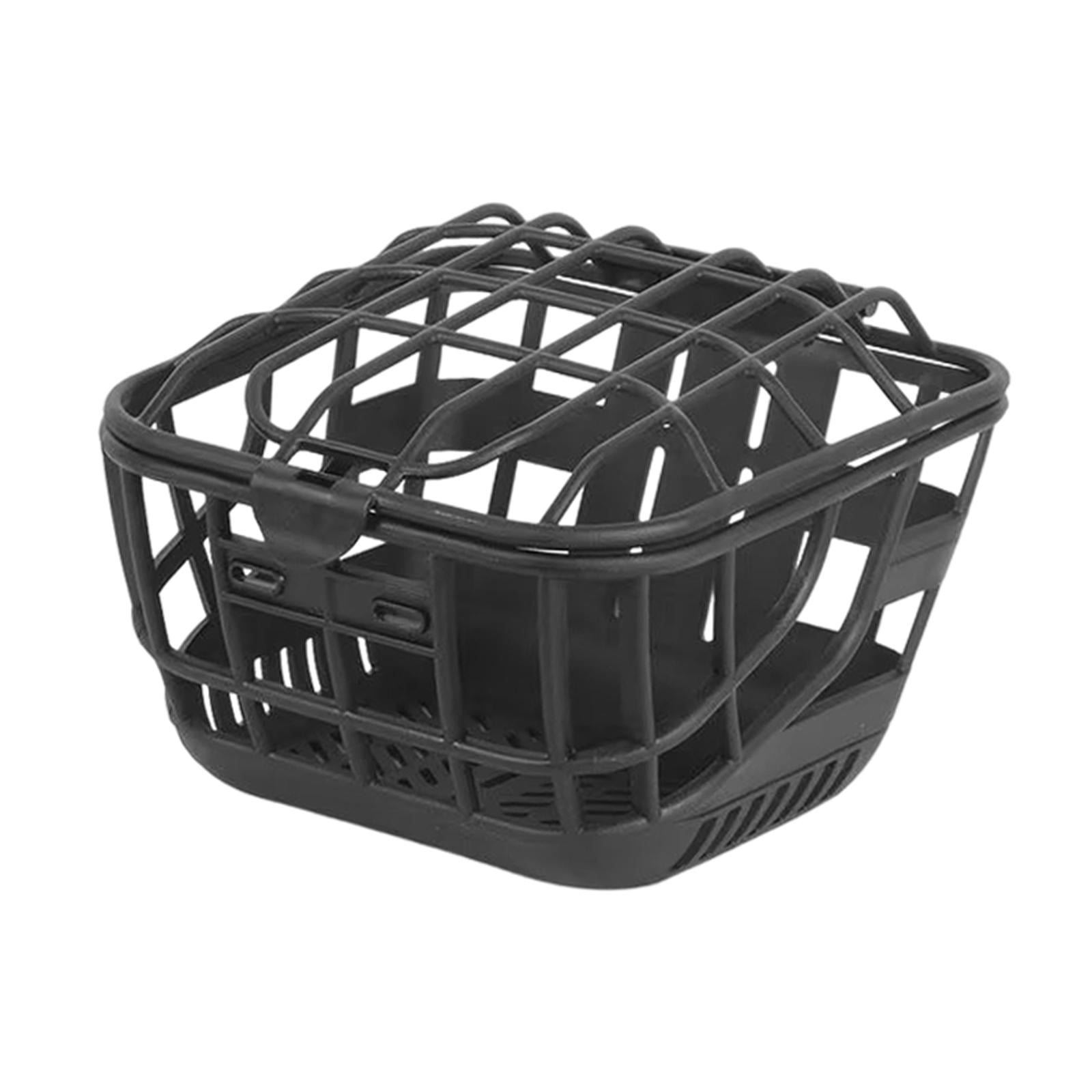 Front Bike Basket Front Basket Removable Basket with Lid Durable Bike Frame Basket for Kids Bikes, Road Bikes Riding