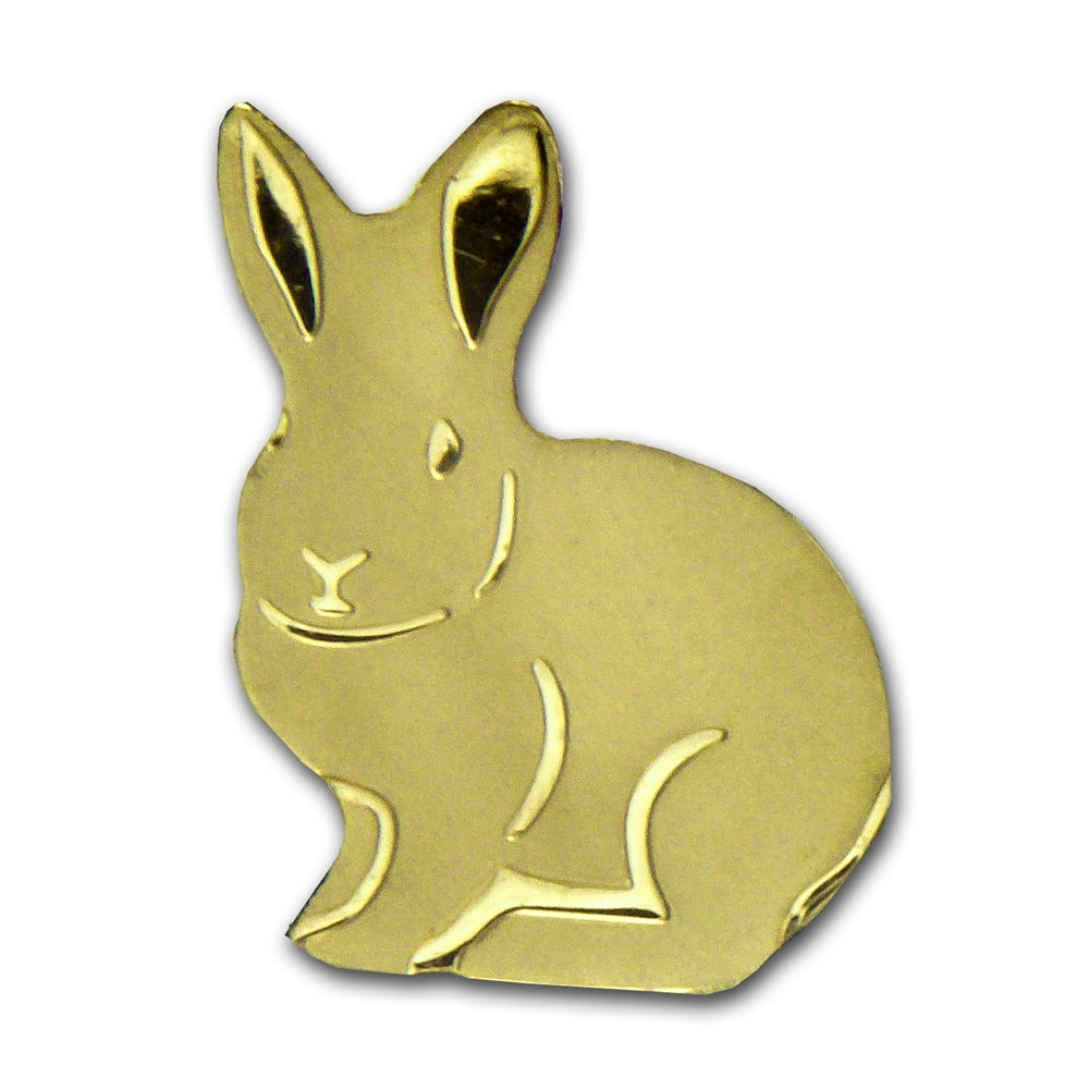 Not Specified - Palau 1/2 gram Gold $1 Golden Rabbit Coin - Walmart.com