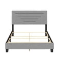 thumbnail image 4 of Boyd Sleep COGY200TW Clayton Linen Upholstered Platform Bed, 4 of 5