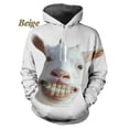 thumbnail image 5 of Sudadera con capucha con estampado de ovejas divertidas y personalidad para hombre, moda informal, unisex, estampado 3D de animales, sudaderas gráficas, tops, 5 of 5