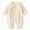 Pink, variant on NOLDARES Button Front Baby Girl Long Sleeve Romper Soft Lightweight Jumpsuit for Infant Girls 0-18M All Season Daily Wear(12-18 Months,Yellow)