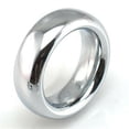 thumbnail image 6 of 1.75" 2" Thick Heavy Stainless Steel Metal Silver Cock Ring Male Penis Enhancer, 6 of 8