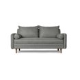 thumbnail image 2 of Sofá CamaDe Lino Gris Claro Beehive Memory Foam Modelo Asimut, 2 of 8