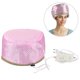 thumbnail image 1 of Gorro de vapor para el cabello para mujer, secador de tratamiento térmico, sombrero de belleza, Spa, peinado nutritivo Feliz Sencillez, 1 of 4