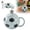 White, variant on 13.5 Oz Soccer Themed Ceramic Soccer Mug, Football Coffee Mugs for Hot Tea, Cappuccino, Mocha, Cocoa, Giving as Gift for 2026 World Cup