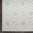 thumbnail image 4 of Nourison Casual 7'10" x 9'10" Light Grey Modern Indoor Rug, 4 of 8