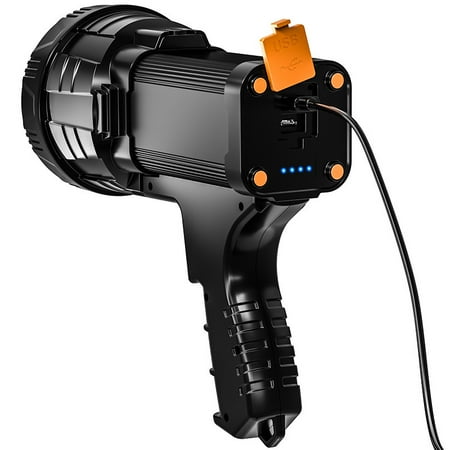 B-Gris--Projecteur Led Multifonction Rechargeable Par Usb, Lampe De