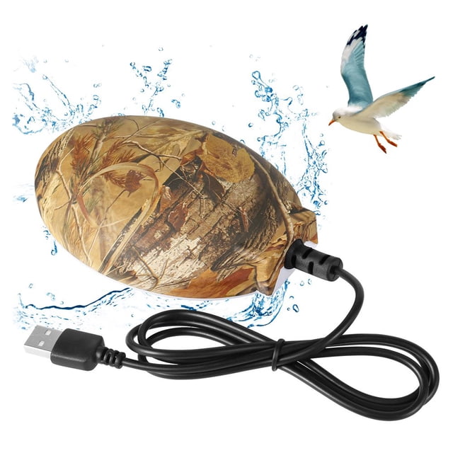 Winter Bird Bath Heater for Outdoor Safe Birdbaths Deicer with Thermostatically Controlled 1pc