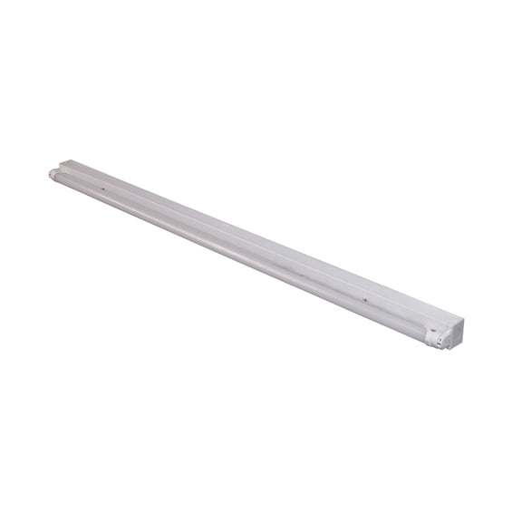 MaxLite 8 ft LED Linear Strip Light Fixture, 2W 120-277V, 8 ft, UL Listed, for Workshop, Warehouse, Shop, White