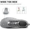 thumbnail image 5 of Unisex Barefoot Vitality Water Shoes Non‑Slip Lightweight Footwear for Walking Hiking and All Outdoor Activities, Durable Sole for Natural Movement & All‑Day Comfort（Gray）, 5 of 8