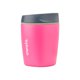 thumbnail image 1 of Owala SmoothSip Insulated Stainless Steel Coffee Tumbler, Reusable Iced Coffee Cup, Hot Coffee Travel Mug, BPA Free, 10 oz, Pink (Watermelon Breeze), 1 of 5