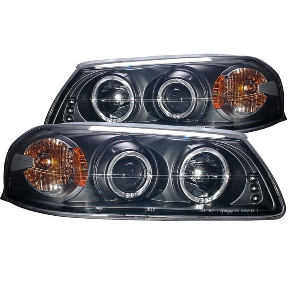 ANZO USA 121339 Projector Headlight Set w/Halo