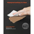 thumbnail image 5 of VEVOR Salon Mat for Hair Stylist, 3 x 5 FT Rectangle Salon Chair Mat Anti Fatigue, 1/2" Thickened PVC + NBR Barber Shop Floor Mat with Round Cut Out, Anti-Trip Beveled Edges & Non-slip Bottom, 5 of 9