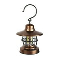 thumbnail image 1 of Linterna colgante con pilas para exteriores, ideal para jardín, tienda de campaña y camping., 1 of 4