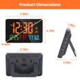 thumbnail image 4 of Auto Set Alarm Clock LED Digital Clock  Auto Light Sensing Electronic Digital Clock, 4 of 9