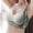Mint Green, variant on Women's Large Size Seamless Sports Bra Wireless Lifting Fixed Cup Underwear, Plus Size Gathering Yoga Vest, High Impact Shockproof Bralette, Smooth Breathable Supportive Gym Top, Workout Lingerie