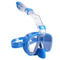 thumbnail image 1 of Snorkel Mask Foldable Diving Mask Set With Dry And Camera Mount, Anti-fog Professional Snorkeling G, 1 of 5