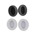 thumbnail image 2 of pitrice 2pcs Cover Ear Cushion Skin-Friendly Earmuffs Sponge Leather Home Sleeve Easy Installation Computer Replacement for HD4.50 Black, 2 of 6