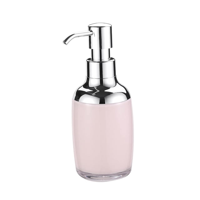 Dispensador de jabón de loción vacío de 280 ml, contenedor de líquido, loción de bomba recargable/botella de champú Rosado perfecl Dispensador de jabón