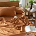 thumbnail image 2 of Bedding Duvet Cover Set Washed Cotton Linen Like Textu Breathable Durable Soft Comfy (Tannish Linen Grey Queen), 2 of 9