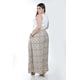 thumbnail image 3 of Pantalon tipo palazzo Roman Fashion /Tallas Extras, 2632 (Beige geometrico) beige 40, 3 of 6