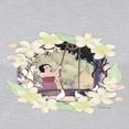 thumbnail image 3 of Disney Snow White & The Seven Dwarfs - Peek Through The Flowers - Juniors Fitted Graphic T-Shirt, 3 of 5