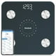 thumbnail image 1 of Báscula digital de baño Homebuds para medir peso y grasa corporal, pesaje profesional desde 2001, monitor de composición corporal para IMC, grasa, agua y músculo con app, 181 kg, azul, 1 of 5