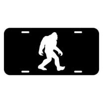 Bigfoot Sasquatch Squatch Gone Sasquatchin metal license plate - Aluminum ( 12 inch x 6 inch )