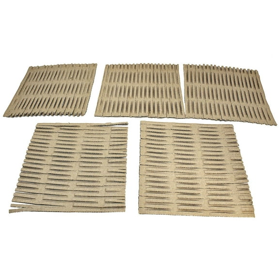 3455 pk5 8 x 8 Inch Cardboard Shred Foot Talon Craft Part Bird Toy