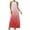 Red, variant on Dvprdro Women's Summer Dress Fashion Gradient Halter Neck Sleeveless A Line Backless Flowy Casual Loose Beach Sun Long Maxi Dress