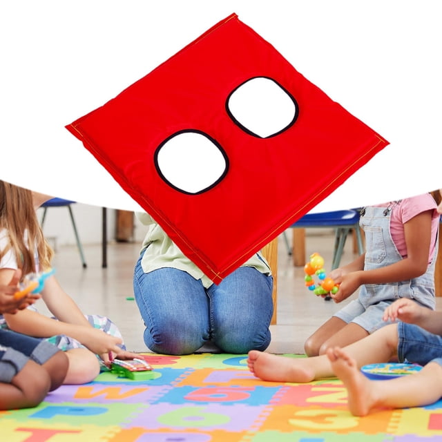 Estera sensorial para , estera de salto preescolar, almohadilla de juego, almohadilla de entrenamiento, juguete de desarrollo Rojo 50cmx50cmx2cm Hugo Almohadilla sensorial para niños