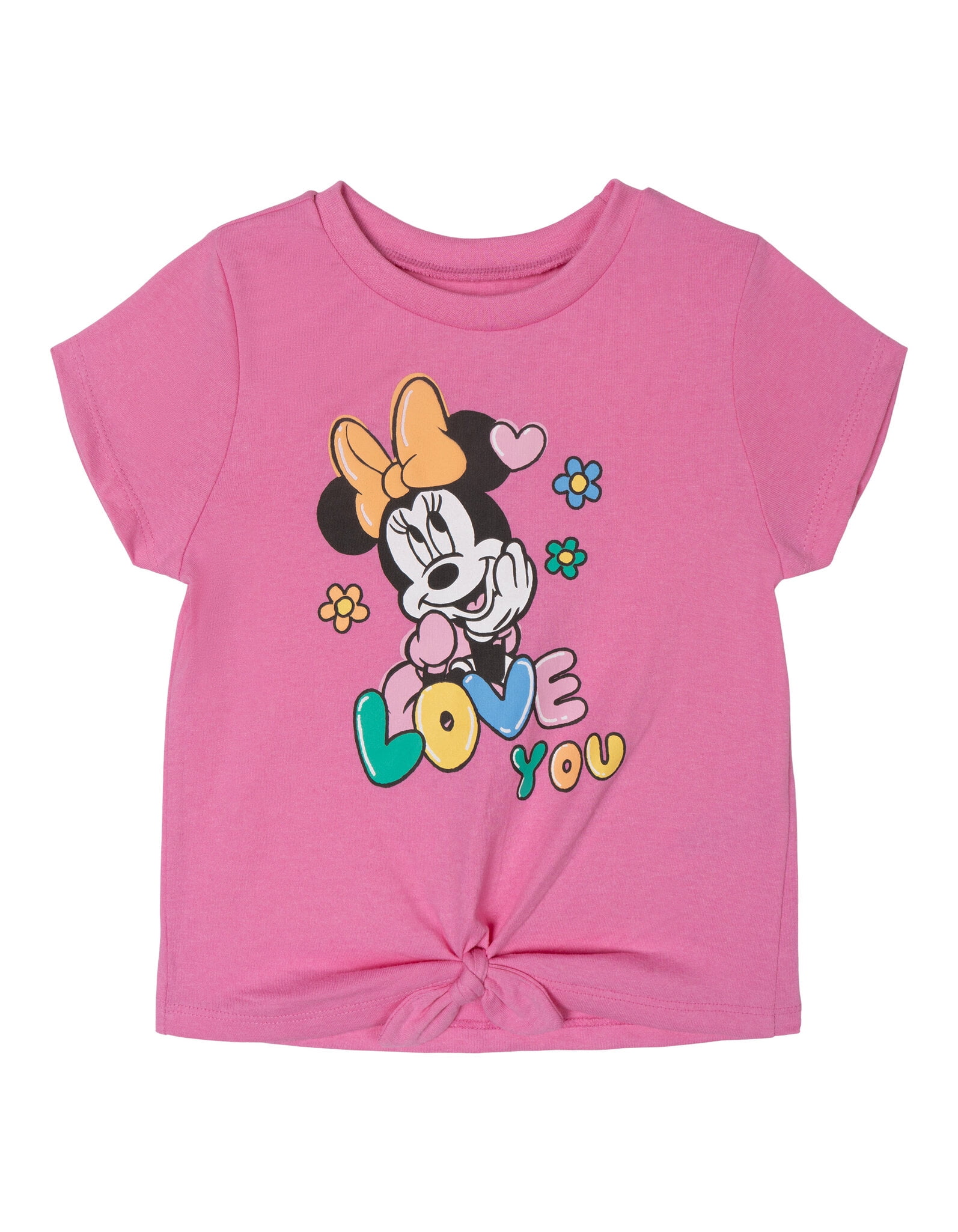 Disney Minnie Mouse T-Shirt and Gauze Shorts Outfit Set Toddler to Big Kid