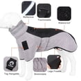 thumbnail image 4 of Winter Large Dog Clothes Waterproof Big Dog Jacket Vest With High Collar Warm Pet Dog Coat Clothing For French Bulldog Greyhound ShopWise Round, 4 of 10