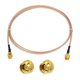thumbnail image 1 of Sidaley Accesorio de conexión de cable coaxial Accesorios de adaptador de cable de extensión de alta eficiencia Piezas de repuesto Cables de conexión Electrónica miscelánea, 1 of 6
