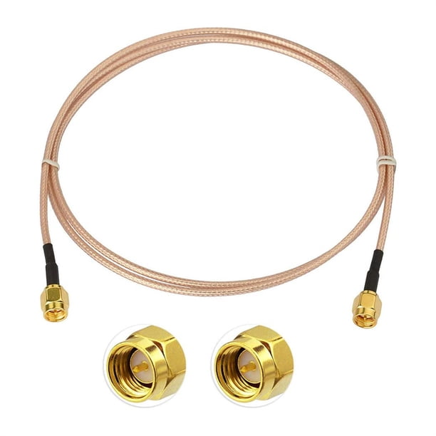 Sidaley Accesorio de conexión de cable coaxial Accesorios de adaptador de cable de extensión de alta eficiencia Piezas de repuesto Cables de conexión Electrónica miscelánea